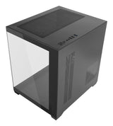 Caja Microatx Cube Mars Gaming Mc-View2 Negra Cristal Continuo Gpu 330mm 1x3.5 3x2.5