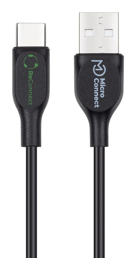 EAN 5715063597422 - Microconnect ECO-USB3.1CCHAR05B cable USB USB 2.0 0,5 m USB A USB C Negro imagen 2