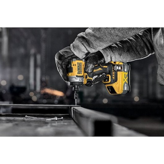 Dewalt Akku-Schlagschrauber Dcf860nt, 1/4", 18volt (Amarillo/Negro, Ohne Akku Und Ladegerät, In T Stak Box) Dcf860nt-Xj