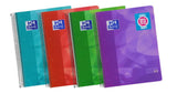 Oxford Cuaderno Europeanbook 5 Microperforado 120 Hojas (50% Gratis) 5x5 Tapas De Plástico Lagoon A4+ Colores -5u-