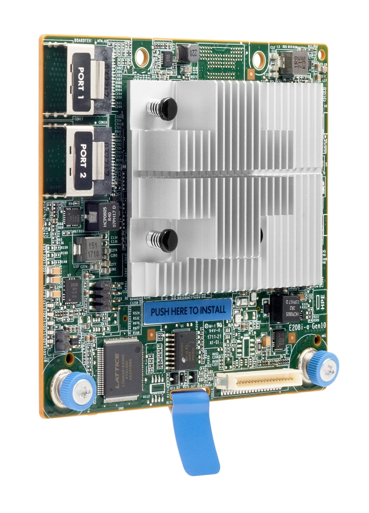 Controlador Sas Hp Smart Array E208i-A Sr 12gb/S Pcie 3.0 Módulo De Inserción Compatibilidad Con Raid - 0, 1, 5,10