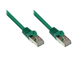 Rns® Cable De Red Mit Rastnasenschutz, Cat. 5e, Sf Utp, Pvc, 100mhz, Grün, 0,15m, Good Connections®