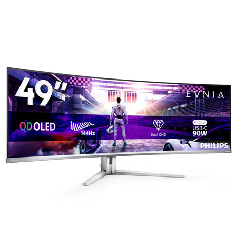EAN 8712581803926 - Philips Evnia 8000 49M2C8900L/00 pantalla para PC 124,2 cm (48.9") 5120 x 1440 Pixeles Dual QHD QD-OLED B imagen 3