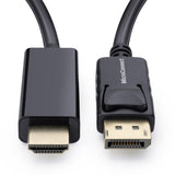 EAN 5704174300359 - Microconnect MC-DP-HDMI-300 adaptador de cable de vídeo 3 m DisplayPort Negro imagen 2