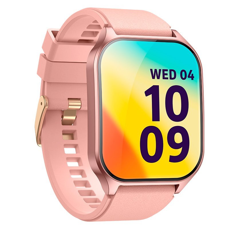 Cool Smartwatch Pantalla Amoled Curved Silicona Rosa