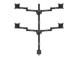 M Vesa Deskmount Officeline  Quad Black