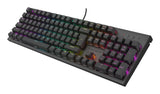 Genesis Thor 303 Rgb Mechanical Gaming Keyboard, Outemu Brown Switch, Us Layout, Wired, Black