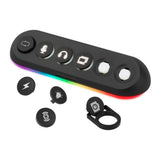 Mreamplify Hub Deck 5, 4x Usb 3.0, 1x Usb 2.0, Rgb, 12v, Eu-Netzcable - Negro