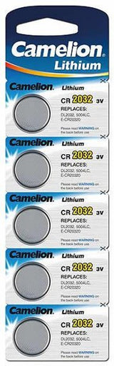 Camelion Cr2032-Bp5 Cr2032, Litio, 5 Pieza(S)