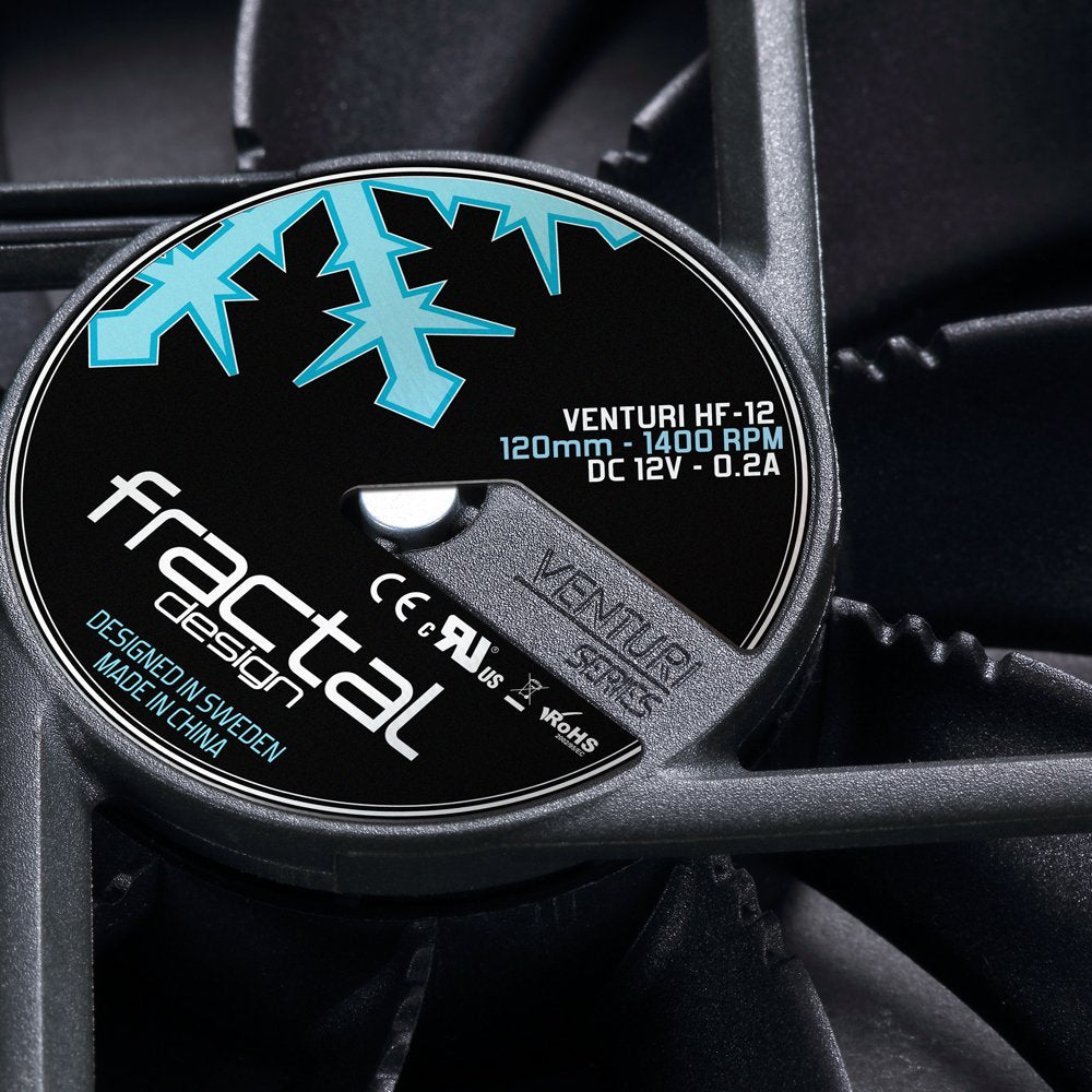 EAN 7350041083368 - Fractal Design Venturi HP-14 PWM Carcasa del ordenador Ventilador 14 cm Negro, Gris imagen 3
