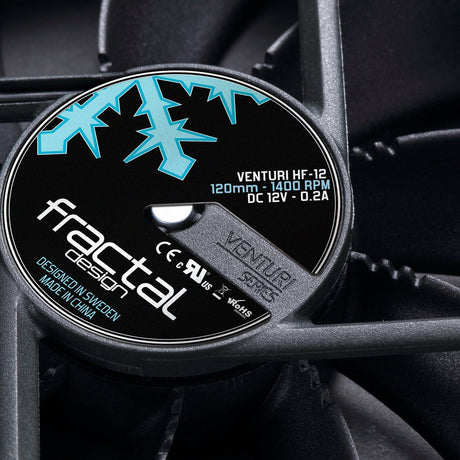 EAN 7350041083368 - Fractal Design Venturi HP-14 PWM Carcasa del ordenador Ventilador 14 cm Negro, Gris imagen 3