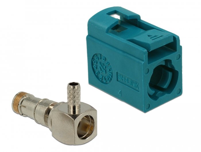 Delock Fakra Z Hembra 90° Am Crimpen