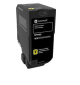 EAN 0734646608695 - Lexmark 74C20YE cartucho de tóner 1 pieza(s) Original Amarillo imagen 1