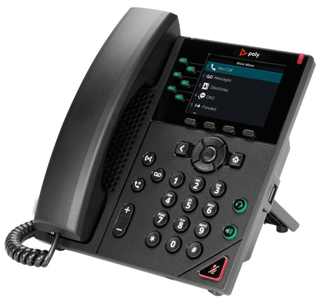 EAN 0196188445402 - HP Poly VVX 350 6-Line IP Phone and PoE-enabled teléfono IP Negro LCD imagen 3