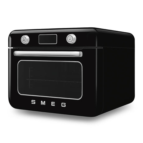 EAN 8017709333850 - Smeg COF01BLEU horno de vapor Pequeño Negro Botones, Giratorio imagen 2