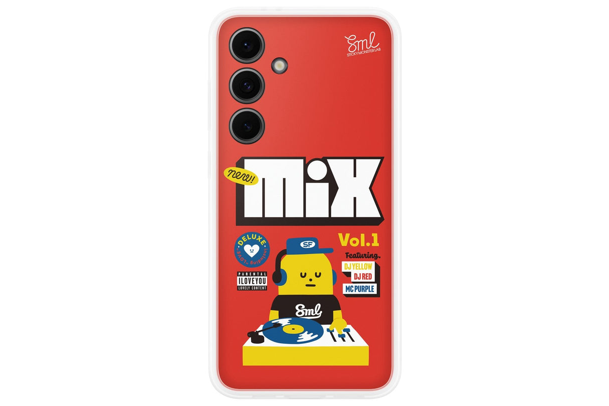 Funda Samsung Flipsuit Case Do S24 Fe S721 Czerwony