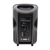 Lauson Llx35 Negro Altavoz Inalámbrico Portátil 28w Bluetooth Karaoke Fm Luces Usb Sd