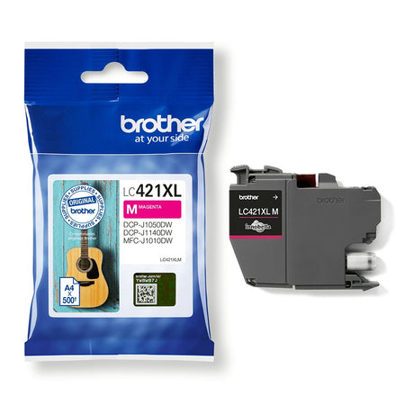 EAN 4977766810425 - Brother LC-421XLM cartucho de tinta 1 pieza(s) Original Alto rendimiento (XL) Magenta imagen 5