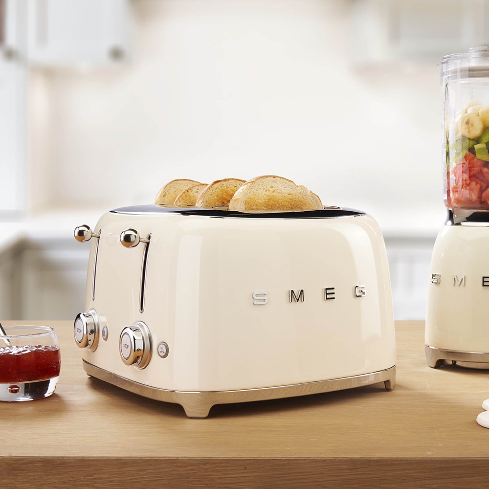 EAN 8017709263348 - Smeg TSF03CREU tostadora 6 4 rebanada(s) 2000 W Crema de color imagen 7