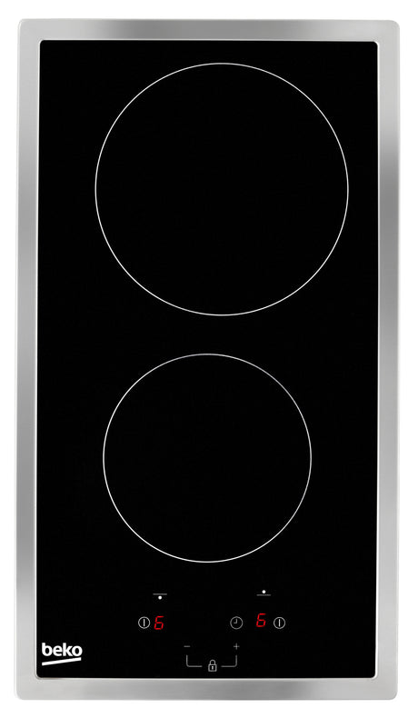 EAN 8690842348198 - Beko HDMC32400TX hobs Acero inoxidable Integrado 30 cm Cerámico 2 zona(s) imagen 1