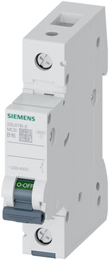 Siemens Automat B 16a 5sl61166 ** 230 400v 6ka 1p