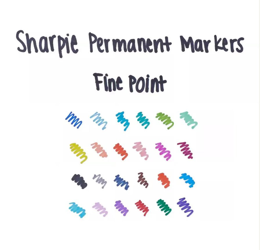 EAN 3501177418324 - Sharpie Fine Point marcador permanente Punta fina Rojo imagen 4