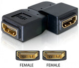 Delock Adaptador Hdmi Hembra > Hdmi Hembra 90°Links