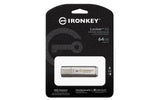 EAN 0740617329360 - Kingston Technology IronKey Locker+ 50 unidad flash USB USB tipo A 3.2 Gen 1 (3.1 Gen 1) Plata imagen 3