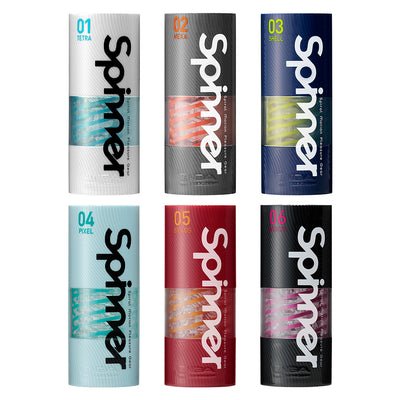 EAN 4570030970964 - Tenga Spinner - 04 Pixel Masturbador masculino Azul, Transparente imagen 5