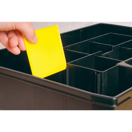 EAN 3253561947452 - Stanley CUBIX 1-94-745 pieza pequeña y caja de herramientas Caja para piezas pequeñas Negro, Transparente imagen 14