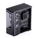 Jonsbo D400 Pc-Gehäuse, Midi Tower, Atx, Tempered Glass - Schwarz