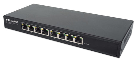 EAN 0766623561679 - Intellinet 561679 switch Gigabit Ethernet (10/100/1000) Energía sobre Ethernet (PoE) Negro imagen 1