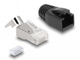 EAN 4043619669035 - DeLOCK 66903 conector RJ-45 Negro, Metálico imagen 3