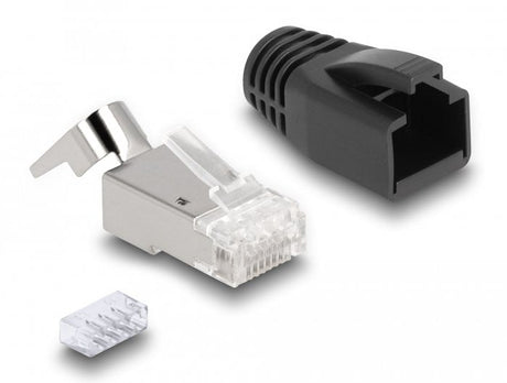 EAN 4043619669035 - DeLOCK 66903 conector RJ-45 Negro, Metálico imagen 3