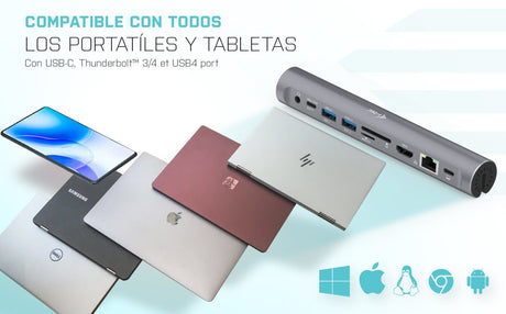 EAN 8595611705625 - i-tec Metal C31METALDOCKPADPD base para portátil y replicador de puertos Alámbrico USB 3.2 Gen 1 (3.1 Gen imagen 7