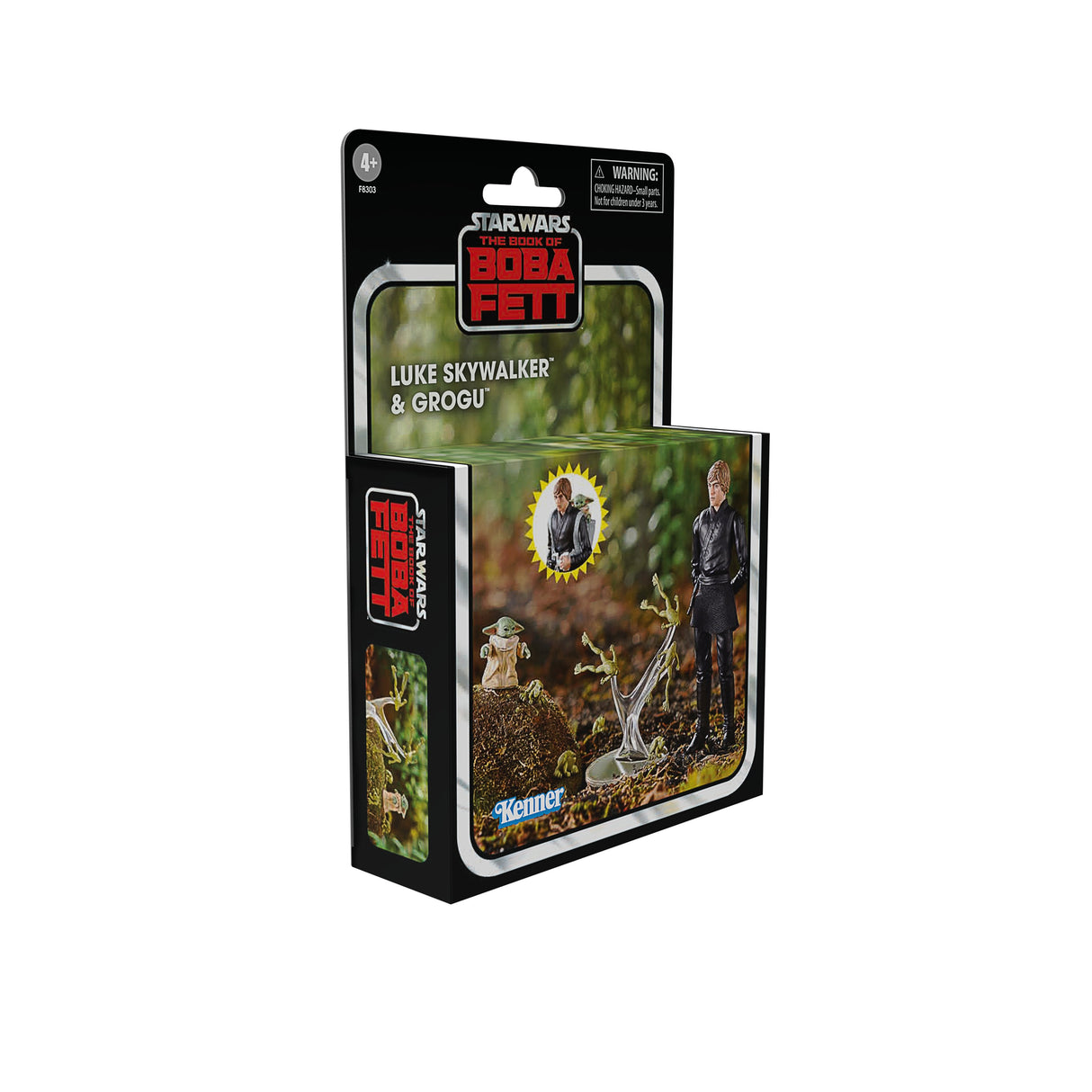 Figuras Luke Skywalker & Grogu El Libro De Boba Fett Star Wars 9,5cm