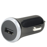 Mobilis 001280 Cargador De Coche Usb 2.0 Negro Auto