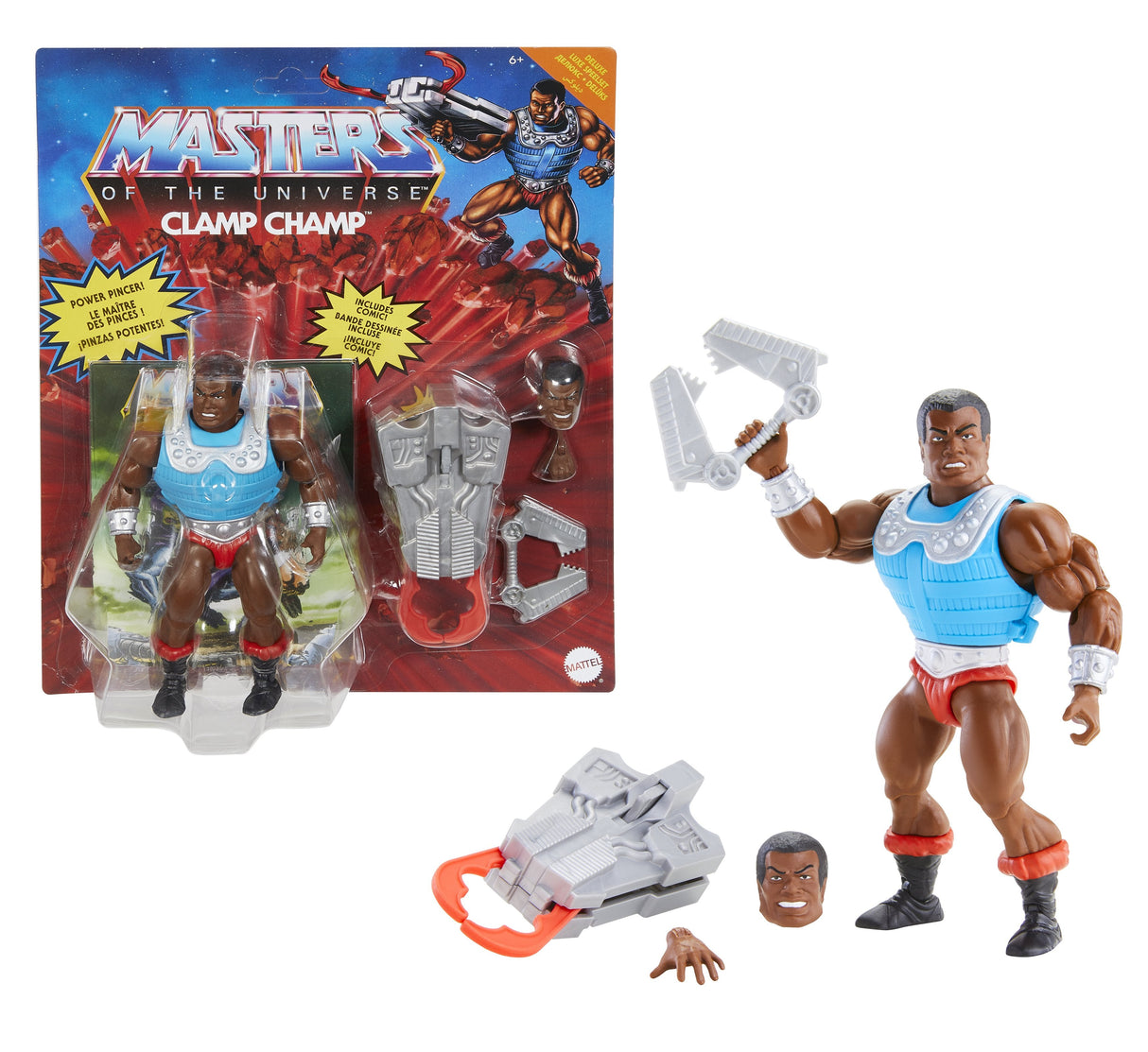 Figura Clamp Champ Masters Of The Universe Origins 14cm