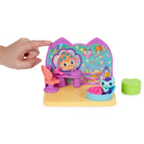 Spin Master Gabby'S Dollhouse Deluxe Room Set - Room De Bienestar Con Significado Sea, Figura Del Palacio 6068286