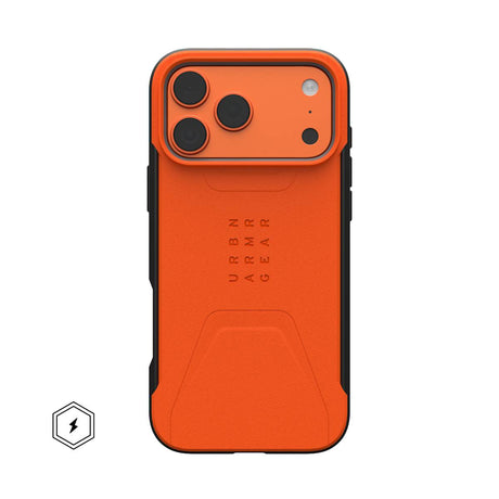 EAN 0840283925511 - Urban Armor Gear Civilian funda para teléfono móvil 17,5 cm (6.9") Naranja imagen 1