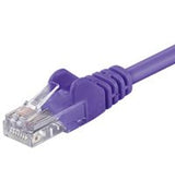 Cable Cat 6 Patch  U/Utp, Violet, 5 M - Cca Material
