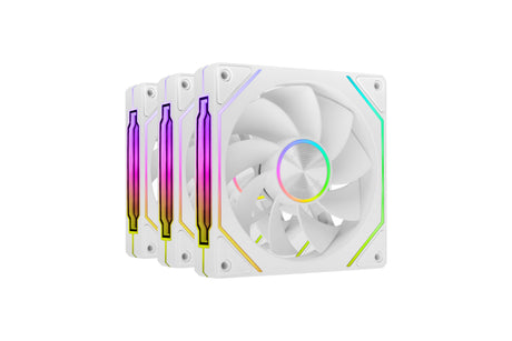 EAN 8435693111658 - Mars Gaming MF-LINKFINITYKIT2RW Carcasa del ordenador Ventilador 12 cm Blanco 3 pieza(s) imagen 2