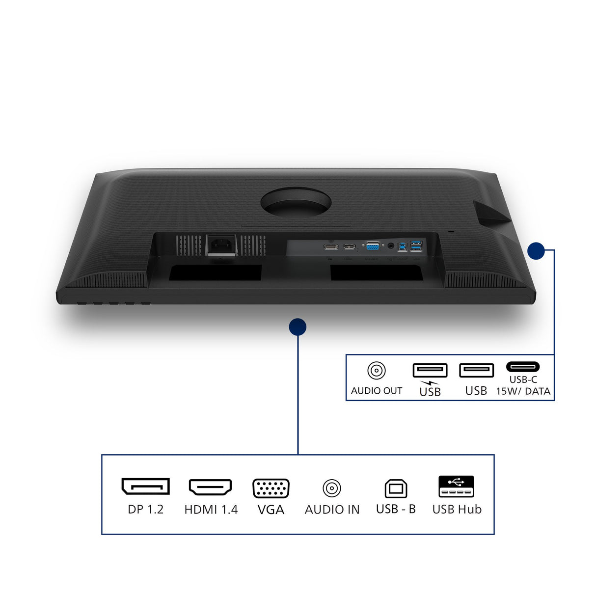 EAN 8721038004427 - Philips 3000 series 24B2N3200D/00 pantalla para PC 61,2 cm (24.1") 1920 x 1200 Pixeles WUXGA LCD Negro imagen 6