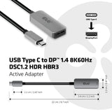 EAN 8719214471460 - CLUB3D CAC-1567 Adaptador gráfico USB 7680 x 4320 Pixeles Negro, Plata imagen 3