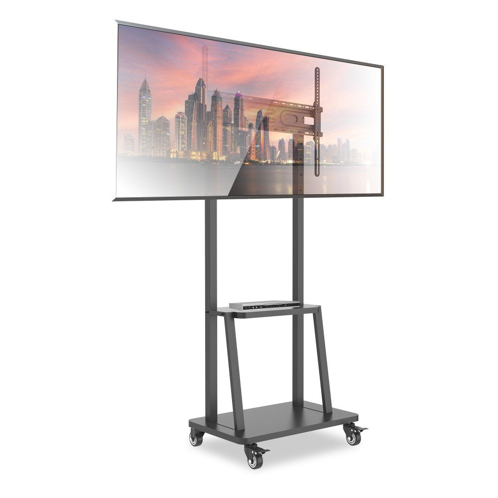 Techly Floor Stand With Shelf For 32-70" Lcd Led Plasma Tv