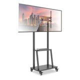 Techly Floor Stand With Shelf For 32-70" Lcd Led Plasma Tv