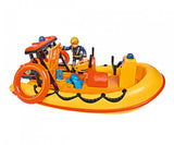Simba Bombero Sam Neptuno Barco Con Figura, Vehículo De Juguete 109252571