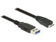 EAN 4043619850730 - DeLOCK 85073 cable USB USB 3.2 Gen 1 (3.1 Gen 1) 1,5 m USB A Micro-USB B Negro imagen 1