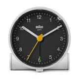 Reloj Despertador De Cuarzo Braun Bc 01 Wb Blanco