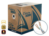 Bobina De Cable Rj45 Utp Phasak Phr 6301 Cat.6 305m Gris